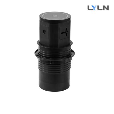 Pop Up Power Outlet With Wireless Charger For Conference Table/Meeting Room