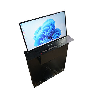 LYLN Motorized Retractable Monitor Integrated With Array Microphone