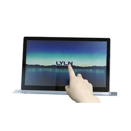 Multi Touch Retractable Monitor Motorised , Pop Up Monitor 1.8mm Thickness
