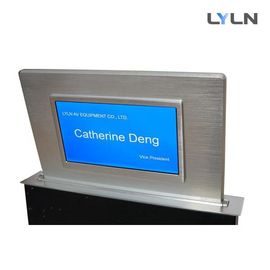 Low Noise Retractable Monitor Ultra Slim With 10.1 Inch Digital Nameplate