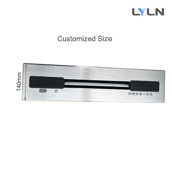 Customized Size Motorized Retractable Monitor With Brushed Aluminum Material