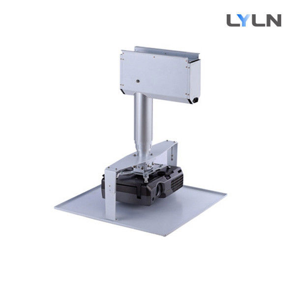 Single Column Projector Ceiling Lift System Motorized With Aluminum Alloy Material
