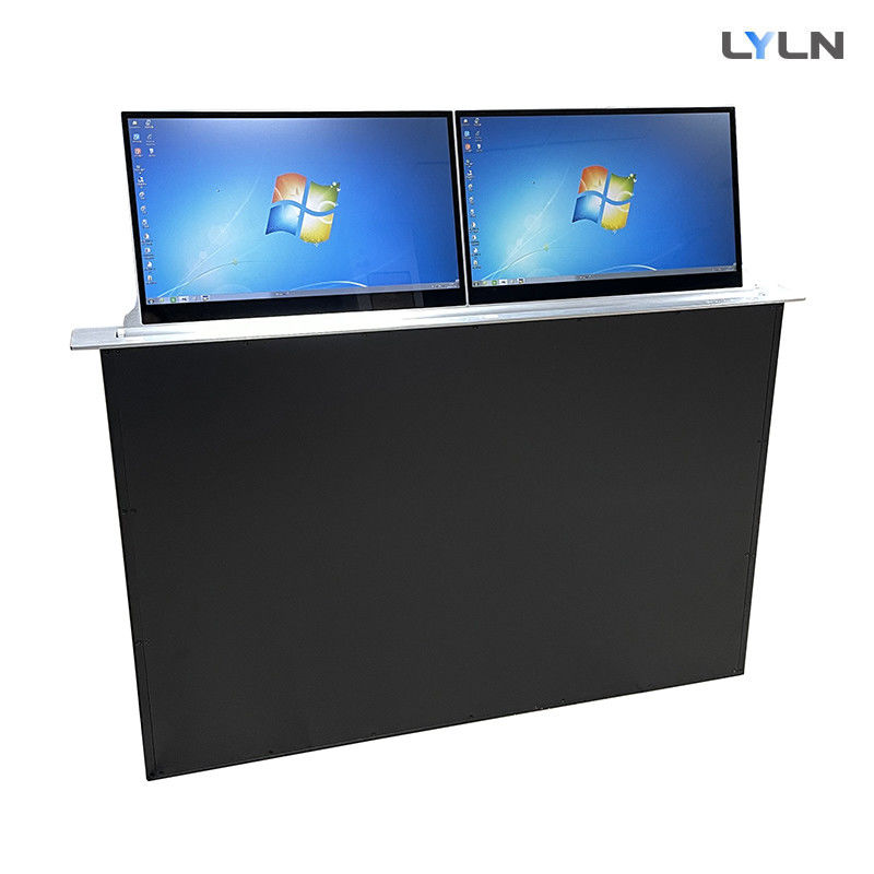LYLN Motorized Retractable SideBySide Monitors