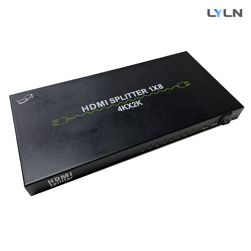 4K X 2K HDMI Signal Splitter 20m Long Distance Transmission 8 Output