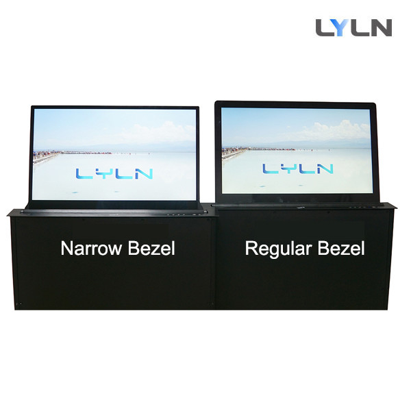 Motorized Retractable Narrow Bezel Full HD Monitor For Better Visual Experience