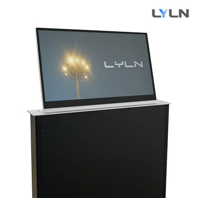 Geborstelde Aluminium Intrekbare Monitor voor Videoconferentiezaal