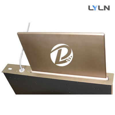 El color modificado para requisitos particulares motorizó la elevación del monitor de la pantalla táctil con el micrófono retractable