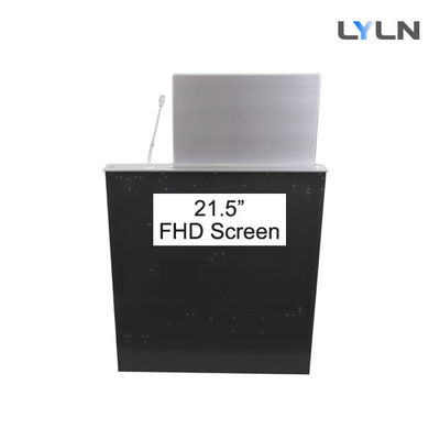 Gemotoriseerde Intrekbare Monitor & Mic 110~240V met het 21,5 Duimscherm plm-ul22-m