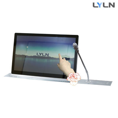 Konferans Tartışma Ünitesi ile Entegre Motorlu Geri Çekilebilir Monitör